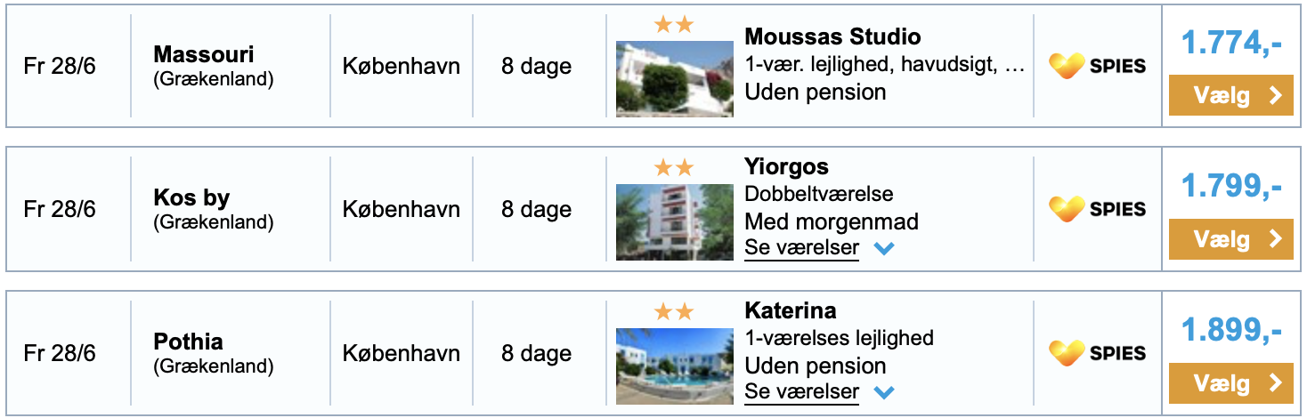 8 dage på Kalymnos i sommerferien for kun ,- - Rejs365